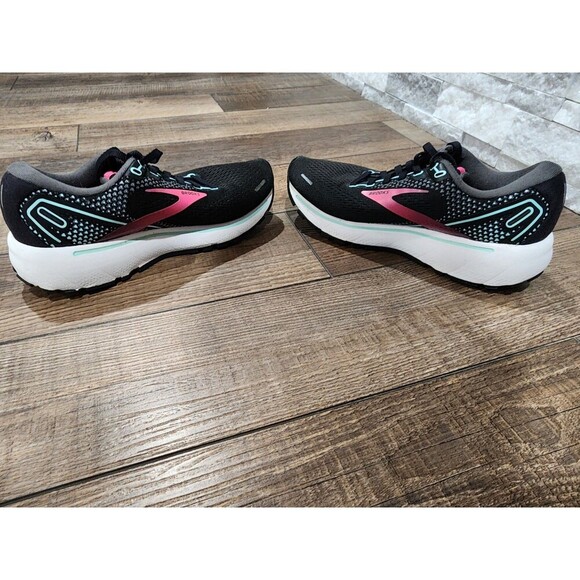 Brooks Women's Ghost 14 Black Pink Running Shoes Sneakers Size 7 B 1203561B013 - Picture 11 of 11